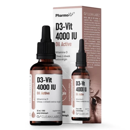 Pharmovit Witamina D3 w kroplach 4000IU 30 ml