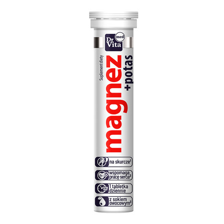 Magnez Skurcz 20 tabletek musujących