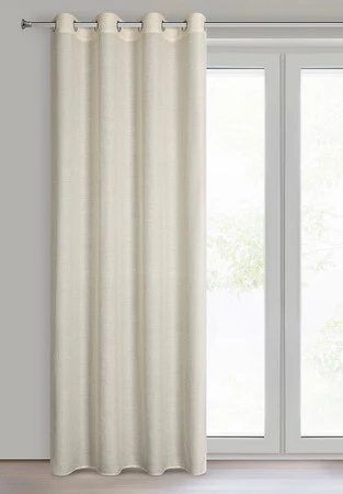 ZASŁONA GOTOWA ETNA 140 X 250 CM NATURALNY