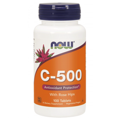 Witamina C z Dziką Różą 500 mg C-500 (100 tabl.)