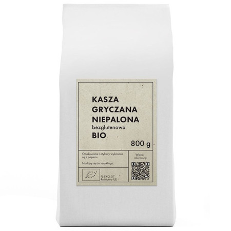 THE PLANET KASZA GRYCZANA NIEPALONA BEZGLUTENOWA BIO 800 g