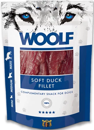 WOOLF Soft Duck Fillet Filety z Kaczki 100g