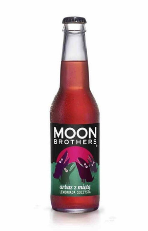 Moon Brothers − Lemoniada soczysta arbuz z miętą − 330 ml