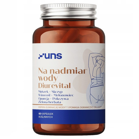 UNS Na Nadmiar Wody DIUREVITAL 60 vege kaps.