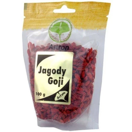 Astron Jagody Goji 100G Źródło Przeciwutleniaczy