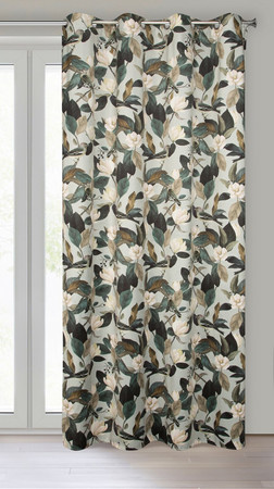 ZASŁONA GOTOWA ELENI 140 X 250 CM OLIWKOWY