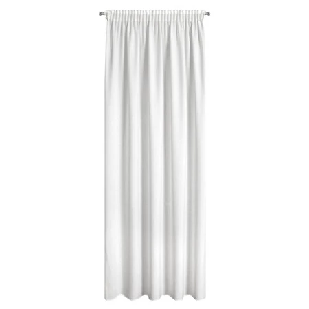 ZASŁONA GOTOWA ERIS NA TAŚMIE 140 X 270 CM BIAŁY