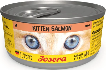 JOSERA Cat Wet Kitten Salmon Łosoś puszka 85g