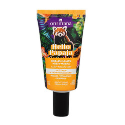 Orientana Hello Papaya Rozjaśniający krem-maska Witamina C Skwalan 40ml KRÓTKA DATA 2026-09-30