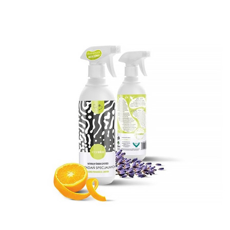  Klareko, Płyn Do Zadań Specjalnych, Pomarańcza i Lawenda, 500 ml