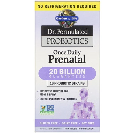 Garden of Life Dr Formulated Probiotics Once Daily Prenatal Priobiotyk 30 kaps.