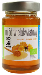 Bio Planet − Miód wielokwiatowy BIO − 300 g