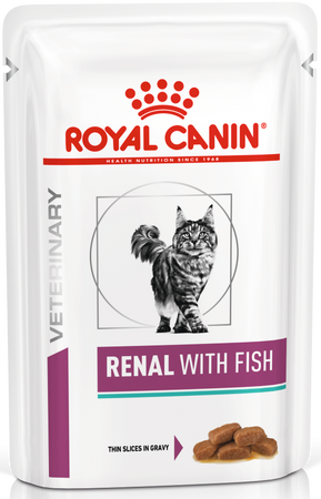ROYAL CANIN VET RENAL Feline Fish RYBA 85g