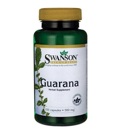 Swanson Guarana 500 Mg 100 K