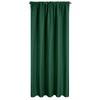 ZASŁONA GOTOWA GARDEN NA TAŚMIE 155 X 200 CM CIEMNOZIELONY