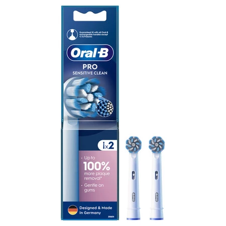 ORAL-B BRAUN KOŃCÓWKI EB60-2 SENSITIVE CLEAN 