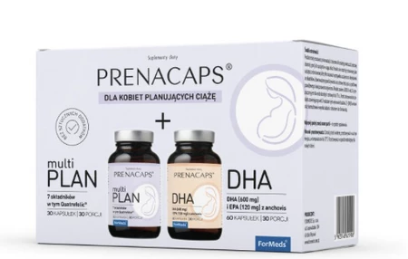 ForMeds Prenacaps MultiPlan + DHA 60 kaps. + 30 kaps.