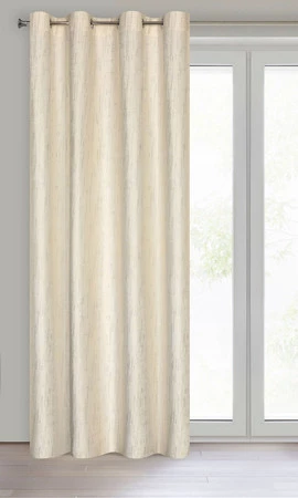 ZASŁONA GOTOWA MARSALA 140 X 250 CM KREMOWY