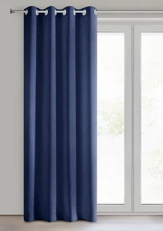 ZASŁONA GOTOWA RITA 140 X 250 CM GRANATOWY