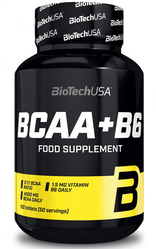 BioTech USA BCAA+ Witamina B6 Aminokwasy 100 tabl.