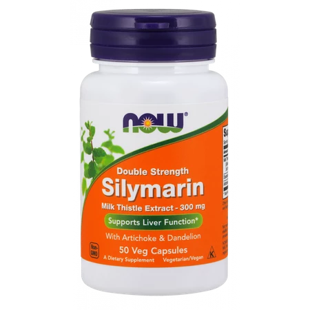 Silymarin - Sylimaryna z Ostropestu Plamistego + Dandelion Root (Mniszek) + Karczoch (50 kaps.)