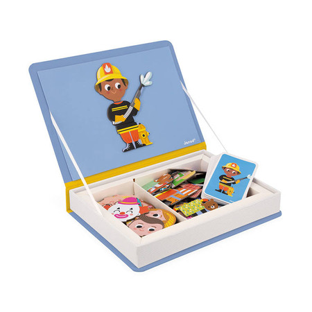 Janod Magnetyczna układanka Zawody Magnetibook