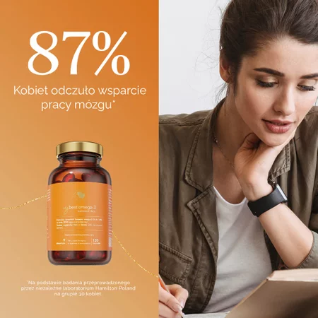 MyBestPharm MyBestOmega 3 suplement wspierający układ odpornościowy 120 kaps