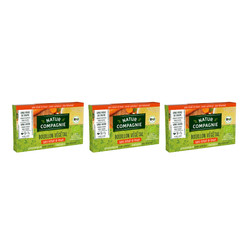 Zestaw: 3x BULION - KOSTKI WARZYWNE BEZ DODATKU DROŻDŻY BIO (8 x 10,5 g) 84 g - NATUR COMPAGNIE