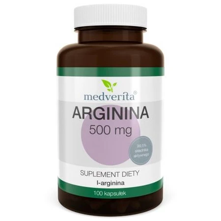 Medverita Arginina 500 mg 100 k