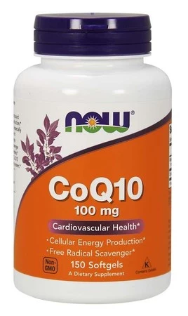 NOW FOODS Koenzym Q10 100 mg (150 kaps.)