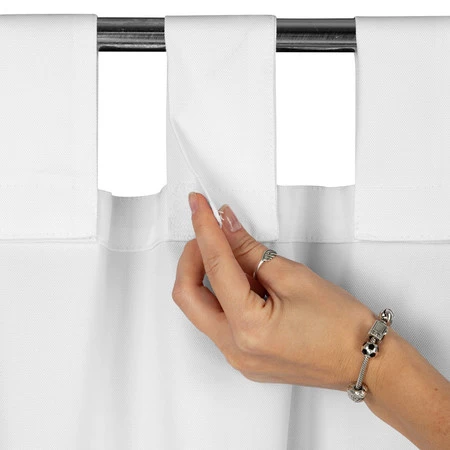 Zasłona gotowa Garden2 na Szelkach 155 x 240 cm, Biały