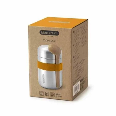 BB - Termos obiadowy stalowy, pomarańczowy