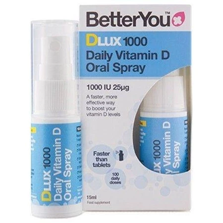 BetterYou − DLUX 1000 Witamina D w sprayu − 15 ml