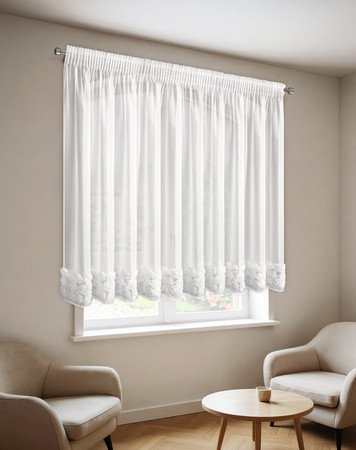 Firana 350 x 160 cm MH/Z/ROSES/4/B