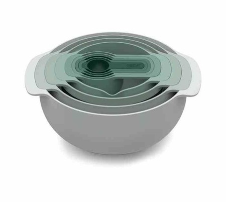 JJ - Zestaw misek i miarek Nest™ 9 Plus, sage