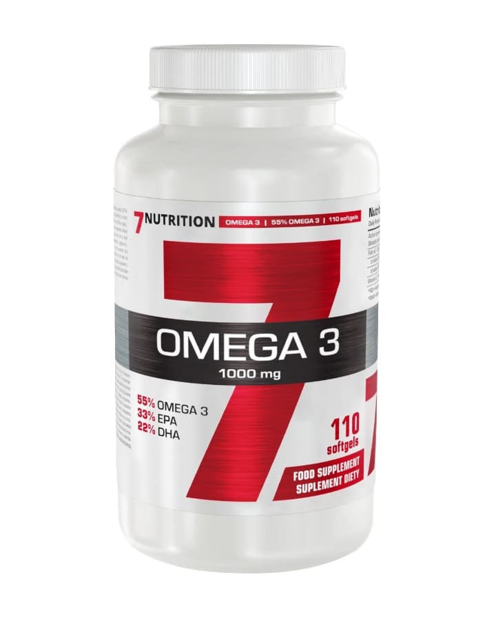 7Nutrition Omega-3 55% 1000mg - 110 kaps. - Nabea.pl