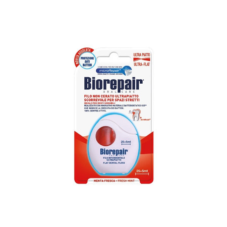 Biorepair Nić ultrapłaska niewoskowana 25+5m