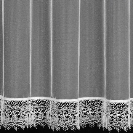 FIRANA GOTOWA SARI NA TAŚMIE 400 X 145 CM BIAŁY
