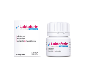 Norsa Pharma Laktoferin Nucleo 30 kaps.