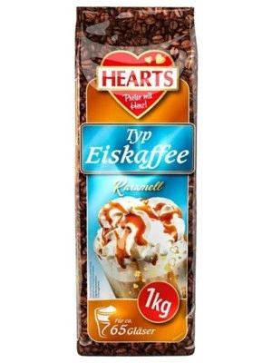 Hearts kawa rozpuszczalna Cappucino Ice Coffee Karmel kawa rozpuszczalna mrożona 1 kg