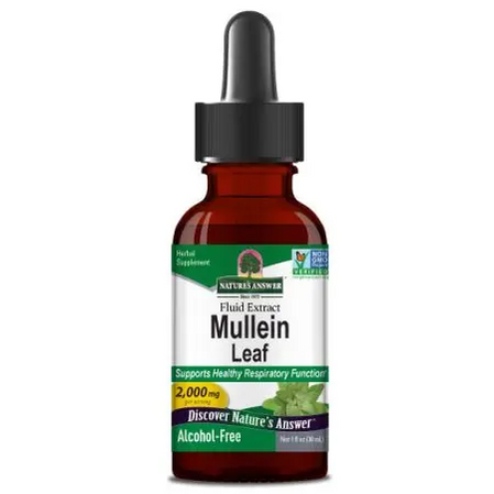 NATURE'S ANSWER Mullein Leaf - Dziewanna (30 ml)