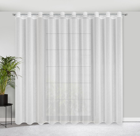 FIRANA GOTOWA LUNA 300 X 250 CM BIAŁY