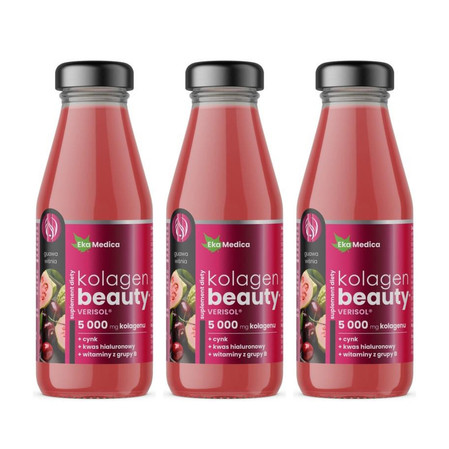 Zestaw: 3x Ekamedica Kolagen Beauty Verisol 250ml