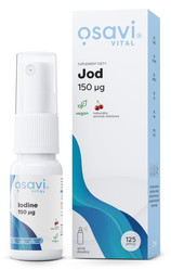 Osavi Jod Spray Doustny na wsparcie tarczycy i metabolizmu150 mcg - 25 ml smak wiśnia