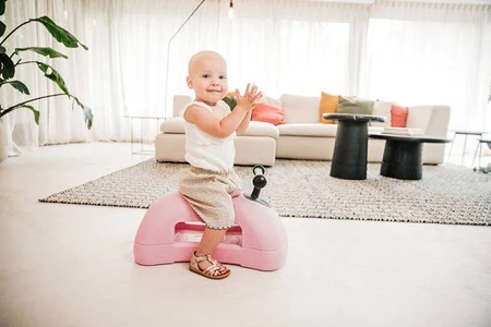 SCOOTANDRIDE My First Ewolucyjny jeździk pchacz 3w1 6 m+ Rose