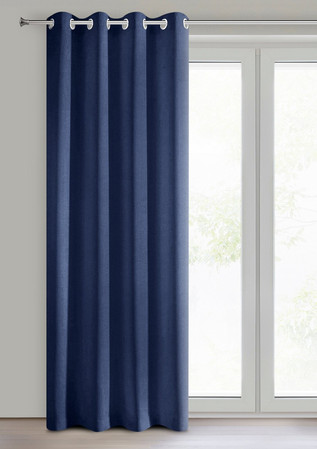 ZASŁONA GOTOWA RITA 140 X 250 CM GRANATOWY
