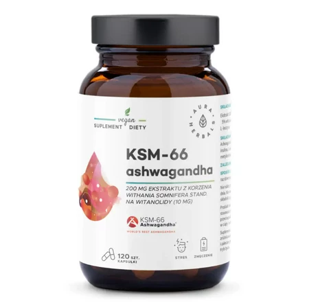 Aura Herbals Ashwagandha KSM-66 120 k