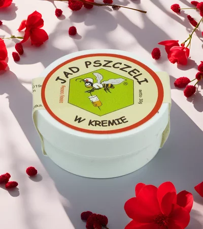 Jad pszczeli - krem czerwony 1000j/1000g − 30 g