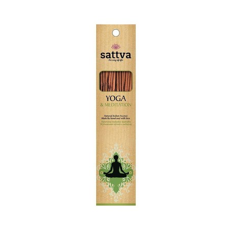 Sattva Naturalne Kadzidła Yoga & Meditation 30G