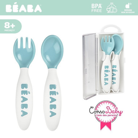 Beaba, Sztućce plastikowe w etui